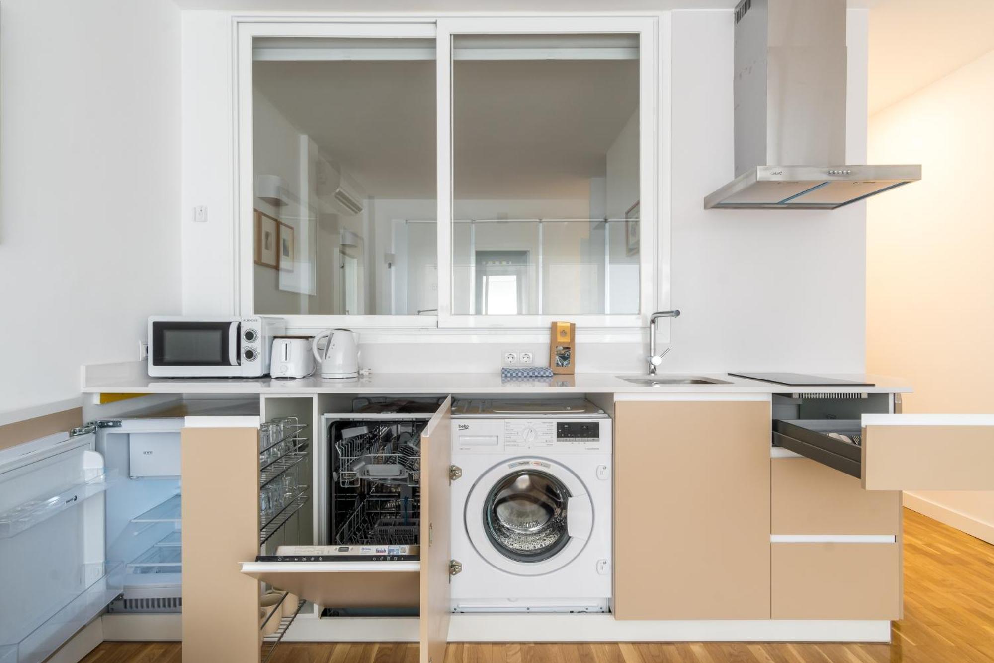 Bright And Cozy - 1Bedroom 1Bath - Las Letras Madrid Exteriör bild