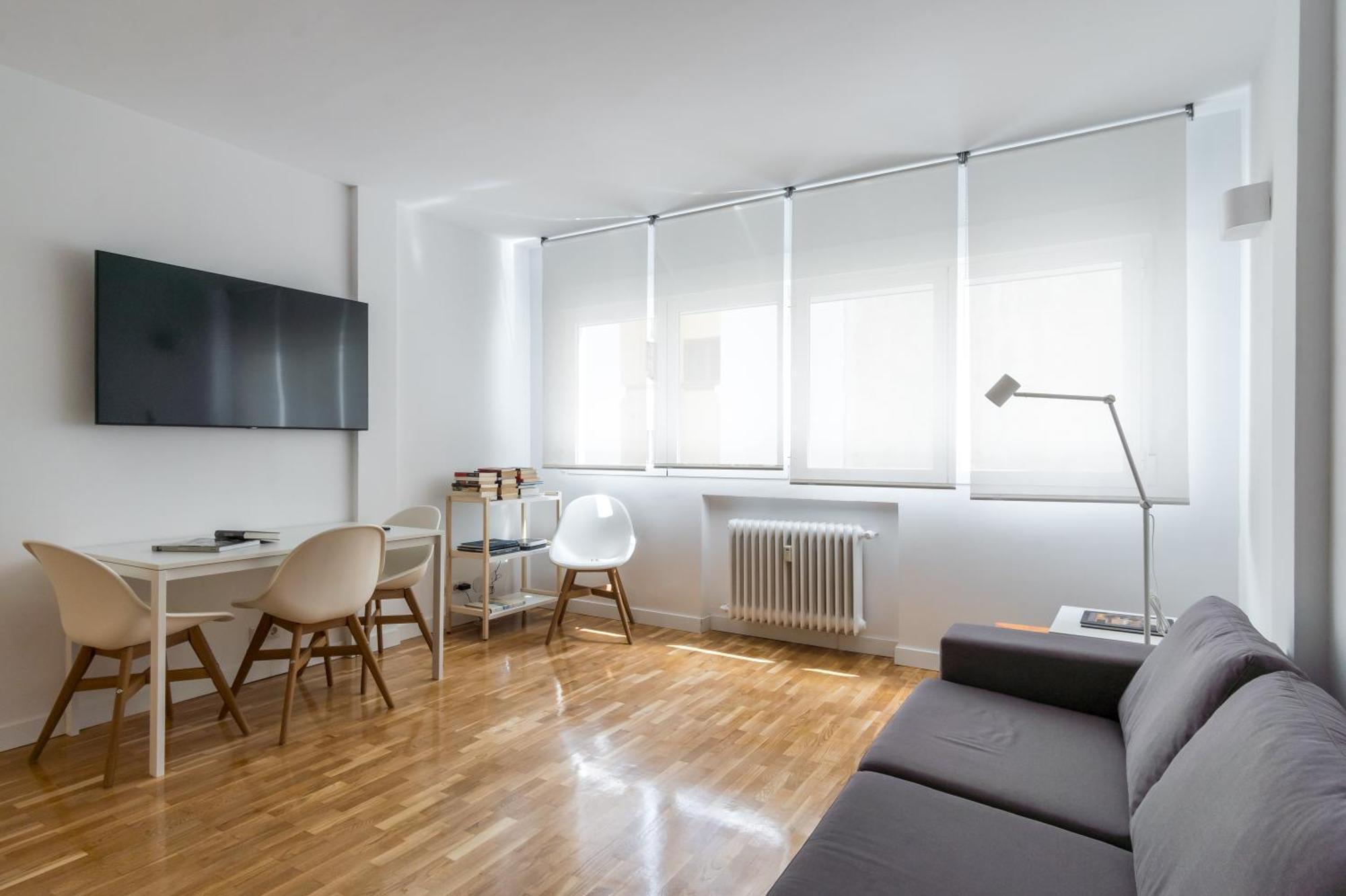 Bright And Cozy - 1Bedroom 1Bath - Las Letras Madrid Exteriör bild