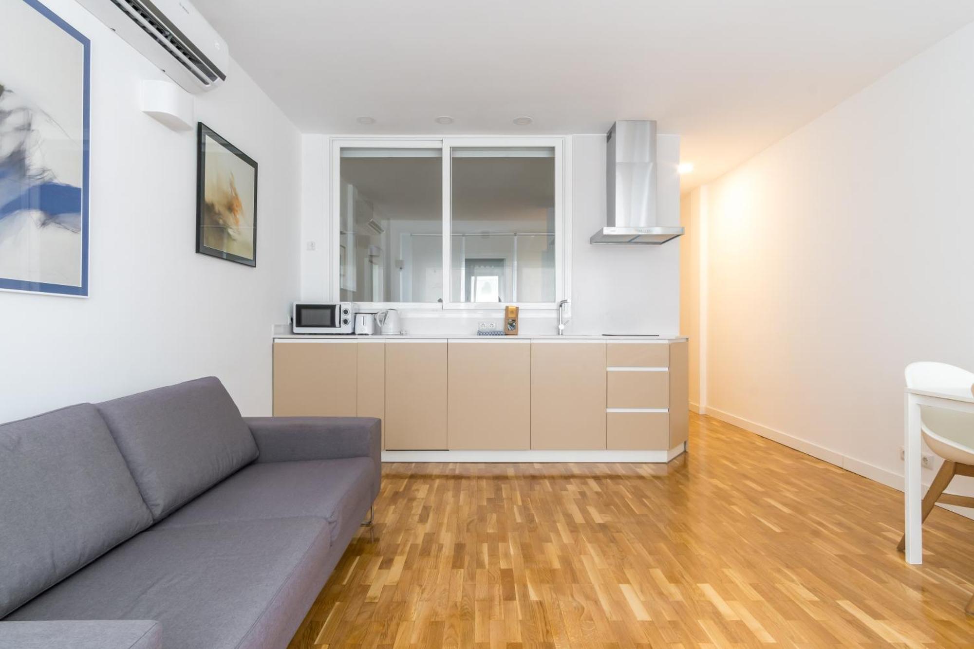 Bright And Cozy - 1Bedroom 1Bath - Las Letras Madrid Exteriör bild